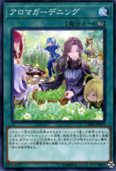 This is an image for the product Aroma Gardening that has a rarity of Common in the Chaos Impact with a card code of CHIM-JP059 that is available on the TEKKX Product website.