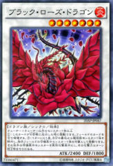 This is an image for the product Black Rose Dragon that has a rarity of Normal Parallel Rare in the 20th Anniversary Pack 2nd Wave with a card code of 20AP-JP067 that is available on the TEKKX Product website.