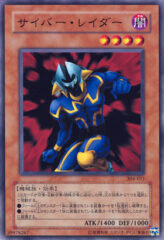 This is an image for the product Cyber Raider that has a rarity of Common in the Power of the Guardian with a card code of 304-011 that is available on the TEKKX Product website.