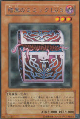 This is an image for the product Dark Mimic LV3 that has a rarity of Rare in the Soul of the Duelist with a card code of SOD-JP010 that is available on the TEKKX Product website.