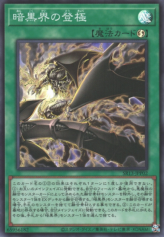 This is an image for the product Dark World Accession that has a rarity of Super Rare in the Structure Deck R: Devil's Gate with a card code of SR13-JPP02 that is available on the TEKKX Product website.