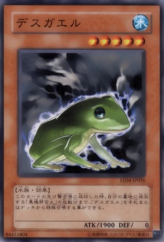 This is an image for the product Des Frog that has a rarity of Common in the Expert Edition Volume 4 with a card code of EE04-JP026 that is available on the TEKKX Product website.