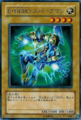 This is an image for the product Elemental HERO Sparkman that has a rarity of Common in the Starter Deck 2007 with a card code of YSD2-JP007 that is available on the TEKKX Product website.