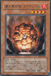 This is an image for the product Gaia Soul the Combustible Collective that has a rarity of Rare in the Rise of Destiny with a card code of RDS-JP028 that is available on the TEKKX Product website.