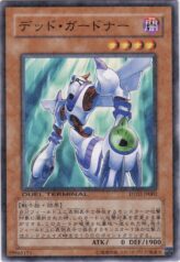 This is an image for the product Ghost Gardna that has a rarity of Duel Terminal Normal Parallel Rare in the Duel Terminal - Invasion of Worms!! with a card code of DT02-JP002 that is available on the TEKKX Product website.