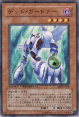 This is an image for the product Ghost Gardna that has a rarity of Duel Terminal Normal Parallel Rare in the Duel Terminal - Invasion of Worms!! with a card code of DT02-JP002 that is available on the TEKKX Product website.