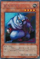 This is an image for the product Giant Rat that has a rarity of Rare in the Duelist Legacy Volume.1 with a card code of DL1-063 that is available on the TEKKX Product website.