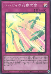 This is an image for the product Harpie's Feather Storm that has a rarity of Super Rare in the Rarity Collection Quarter Century Edition with a card code of RC04-JP074 that is available on the TEKKX Product website.