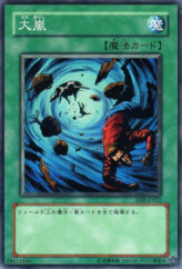 This is an image for the product Heavy Storm that has a rarity of Common in the Structure Deck: Lord of the Storm with a card code of SD8-JP022 that is available on the TEKKX Product website.