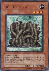 This is an image for the product Hedge Guard that has a rarity of Common in the Raging Battle with a card code of RGBT-JP008 that is available on the TEKKX Product website.