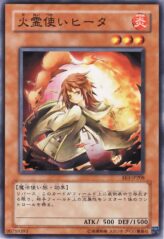 This is an image for the product Hiita the Fire Charmer that has a rarity of Common in the Expert Edition Volume 3 with a card code of EE3-JP208 that is available on the TEKKX Product website.