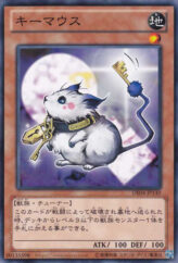 This is an image for the product Key Mouse that has a rarity of Common in the Duelist Edition Volume 4 with a card code of DE04-JP140 that is available on the TEKKX Product website.