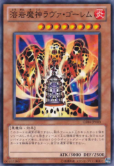 This is an image for the product Lava Golem that has a rarity of Common in the Gold Series 2012 with a card code of GS04-JP003 that is available on the TEKKX Product website.