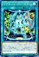 This is an image for the product Magnetic Field that has a rarity of Normal Parallel Rare in the Structure Deck: Yugi Muto with a card code of SDMY-JP021 that is available on the TEKKX Product website.