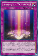 This is an image for the product Marshalling Field that has a rarity of Common in the Duelist Alliance with a card code of DUEA-JP090 that is available on the TEKKX Product website.