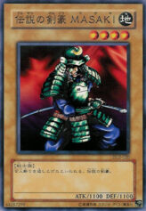 This is an image for the product Masaki the Legendary Swordsman that has a rarity of Common in the Duelist Legacy Volume.2 with a card code of DL2-020 that is available on the TEKKX Product website.