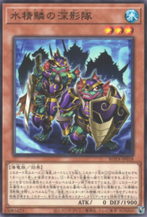 This is an image for the product Mermail Shadow Squad that has a rarity of Common in the Rage of the Abyss with a card code of ROTA-JP018 that is available on the TEKKX Product website.