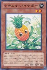 This is an image for the product Naturia Pineapple that has a rarity of Common in the Extra Pack Volume 4 with a card code of EXP4-JP013 that is available on the TEKKX Product website.