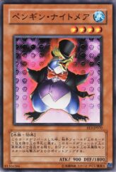 This is an image for the product Nightmare Penguin that has a rarity of Common in the Expert Edition Volume 3 with a card code of EE3-JP070 that is available on the TEKKX Product website.