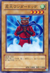 This is an image for the product Nin-Ken Dog that has a rarity of Common in the Power of the Guardian with a card code of 304-002 that is available on the TEKKX Product website.