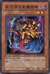 This is an image for the product Old Vindictive Magician that has a rarity of Common in the Structure Deck: Lord of the Magician with a card code of SD16-JP012 that is available on the TEKKX Product website.