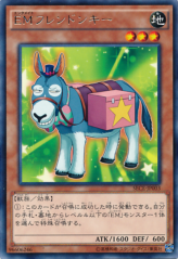 This is an image for the product Performapal Friendonkey that has a rarity of Rare in the Secrets of Eternity with a card code of SECE-JP003 that is available on the TEKKX Product website.