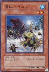 This is an image for the product Piranha Army that has a rarity of Common in the The Sanctuary in the Sky (set) with a card code of 308-026 that is available on the TEKKX Product website.