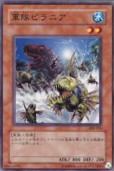 This is an image for the product Piranha Army that has a rarity of Common in the The Sanctuary in the Sky (set) with a card code of 308-026 that is available on the TEKKX Product website.