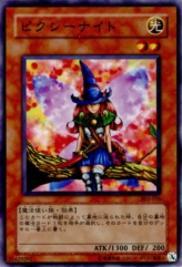 This is an image for the product Pixie Knight that has a rarity of Common in the Champion of Black Magic with a card code of 303-016 that is available on the TEKKX Product website.