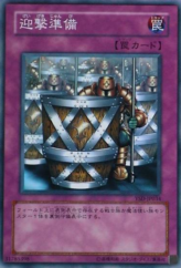 This is an image for the product Ready for Intercepting that has a rarity of Common in the Starter Deck 2006 with a card code of YSD-JP034 that is available on the TEKKX Product website.