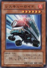 This is an image for the product Rescueroid that has a rarity of Common in the Power of the Duelist with a card code of POTD-JP011 that is available on the TEKKX Product website.