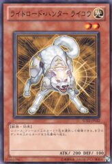 This is an image for the product Ryko, Lightsworn Hunter that has a rarity of Common in the Structure Deck: Dragonic Legion with a card code of SD22-JP022 that is available on the TEKKX Product website.