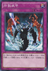 This is an image for the product Sakuretsu Armor that has a rarity of Common in the Starter Deck 2014 with a card code of ST14-JP032 that is available on the TEKKX Product website.