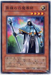 This is an image for the product Skilled White Magician that has a rarity of Common in the World Ranking Promos: Series 6 with a card code of PC6-JP001 that is available on the TEKKX Product website.