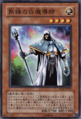 This is an image for the product Skilled White Magician that has a rarity of Common in the Structure Deck: Lord of the Magician with a card code of SD16-JP009 that is available on the TEKKX Product website.