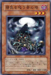 This is an image for the product Soul-Absorbing Bone Tower that has a rarity of Common in the The Sanctuary in the Sky (set) with a card code of 308-011 that is available on the TEKKX Product website.