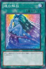 This is an image for the product Soul Release that has a rarity of Common in the Gold Series 2012 with a card code of GS04-JP011 that is available on the TEKKX Product website.