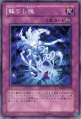 This is an image for the product Soul Resurrection that has a rarity of Common in the Starter Deck 2007 with a card code of YSD2-JP038 that is available on the TEKKX Product website.