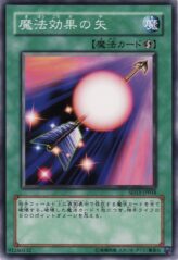 This is an image for the product Spell Shattering Arrow that has a rarity of Common in the Structure Deck: Undead World with a card code of SD15-JP018 that is available on the TEKKX Product website.