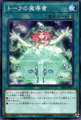 This is an image for the product Spellbook of Wisdom that has a rarity of Common in the Structure Deck R: Lord of Magician with a card code of SR08-JP029 that is available on the TEKKX Product website.