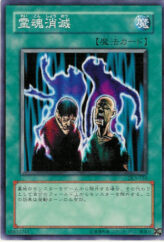 This is an image for the product Spirit Elimination that has a rarity of Common in the Duelist Legacy Volume.3 with a card code of DL3-134 that is available on the TEKKX Product website.