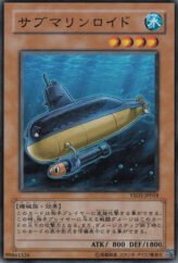 This is an image for the product Submarineroid that has a rarity of Common in the Starter Deck 2007 with a card code of YSD2-JP018 that is available on the TEKKX Product website.