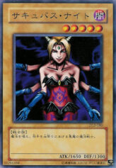 This is an image for the product Succubus Knight that has a rarity of Common in the Duelist Legacy Volume.2 with a card code of DL2-080 that is available on the TEKKX Product website.