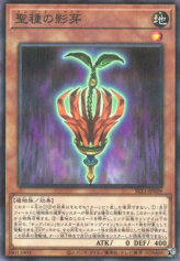 This is an image for the product Sunseed Shadow that has a rarity of Normal Parallel Rare in the Selection 10 with a card code of SLT1-JP029 that is available on the TEKKX Product website.