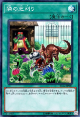 This is an image for the product That Grass Looks Greener that has a rarity of Super Rare in the Rarity Collection 20th Anniversary Edition with a card code of RC02-JP041 that is available on the TEKKX Product website.