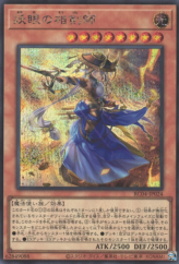 This is an image for the product The Iris Swordsoul that has a rarity of Secret Rare in the Rarity Collection Quarter Century Edition with a card code of RC04-JP024 that is available on the TEKKX Product website.