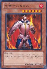 This is an image for the product Thestalos the Firestorm Monarch that has a rarity of Common in the Gold Series 2011 with a card code of GS03-JP006 that is available on the TEKKX Product website.