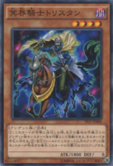 This is an image for the product Tristan, Knight of the Underworld that has a rarity of Common in the Premium Pack 17 with a card code of PP17-JP009 that is available on the TEKKX Product website.