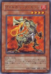 This is an image for the product Volcanic Slicer that has a rarity of Rare in the Force of the Breaker with a card code of FOTB-JP012 that is available on the TEKKX Product website.