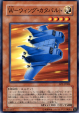 This is an image for the product W-Wing Catapult that has a rarity of Common in the Duelist Pack: Chazz Princeton with a card code of DP2-JP008 that is available on the TEKKX Product website.